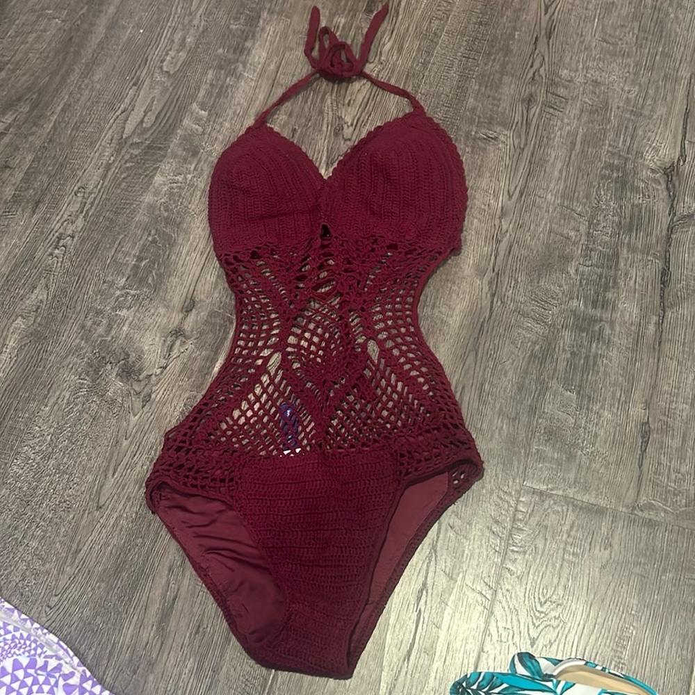 Beauty and the beach swim suit